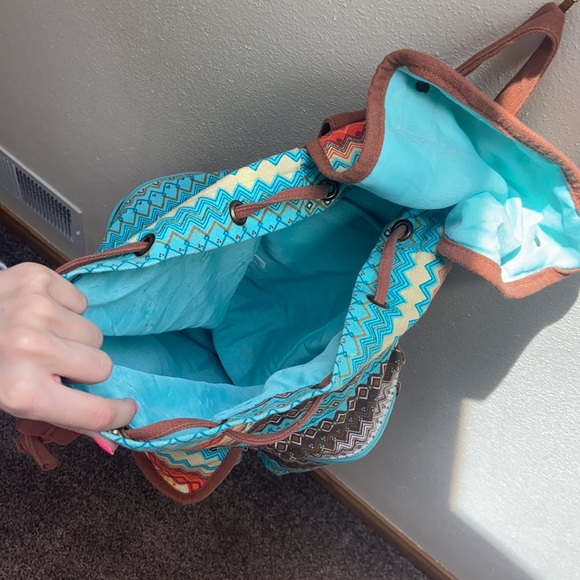 Bohemian Canvas Backpack - Picture 12 of 12